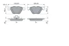 Тормозные колодки дисковые BOSCH 0986424608 (фото 5)
