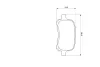 Тормозные колодки, дисковые BOSCH 0986424692 (фото 5)