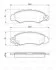 Тормозные колодки дисковые BOSCH 0986424804 (фото 1)