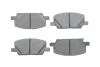 Колодки тормозные дисковые (комплект 4 шт.) BOSCH 0986424896 (фото 1)