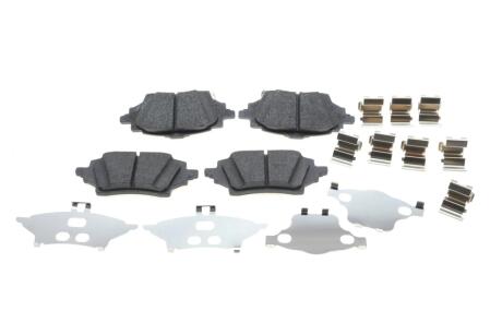 Колодки тормозные дисковые (комплект 4 шт.) BOSCH 0986424911