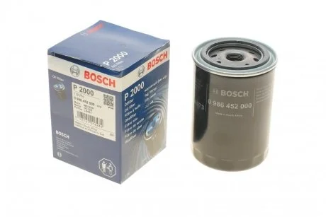 Масляный фильтр W-V BOSCH 0 986 452 000