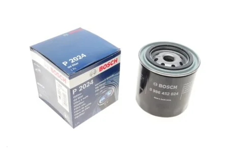 Масляный фильтр W-V BOSCH 0 986 452 024