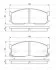 Колодки тормозные дисковые BOSCH 0 986 460 020 (фото 8)