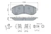 Комплект гальмівних колодок BOSCH 0986460115 (фото 1)