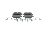 Комплект гальмівних колодок BOSCH 0986460173 (фото 1)
