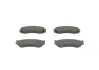 Колодки тормозные дисковые NISSAN Primera -96 BOSCH 0986460981 (фото 1)