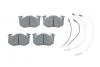 Колодки гальмівні (задні) Citroen BX 82-94 BOSCH 0986466350 (фото 1)