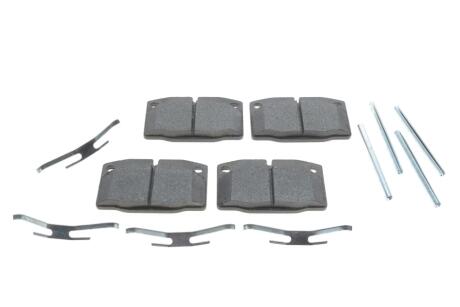 Колодки тормозные дисковые OPEL AsconaC/KadettE/MantaB/ RekordE/VectraA BOSCH 0986469390