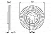 Тормозной диск BOSCH 0986479690 (фото 1)