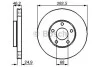 Тормозной диск BOSCH 0986479C81 (фото 1)