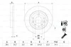 Тормозной диск BOSCH 0986479E55 (фото 1)