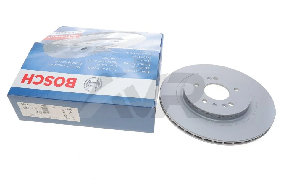 Гальмівний диск HYUNDAI/KIA Santa Fe/Sorento \'\'R D=314mm \'\'15>> BOSCH 0986479H17 (фото 1)