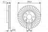 Диск тормозной BOSCH 0986479R76 (фото 1)