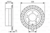 Диск тормозной BOSCH 0 986 479 U32 (фото 1)