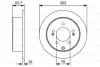 Диск тормозной BOSCH 0 986 479 W12 (фото 1)