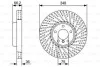 Тормозной диск BOSCH 0986479W20 (фото 1)
