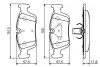 Тормозные колодки BOSCH 0 986 494 015 (фото 2)
