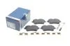 Комплект тормозных колодок из 4 шт. дисков BOSCH 0986494087 (фото 2)