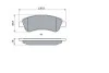 Тормозные колодки задние BOSCH 0 986 494 110 (фото 7)