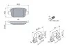 Тормозные колодки задние BOSCH 0 986 494 214 (фото 5)