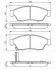 Тормозные колодки дисковые BOSCH 0986494238 (фото 1)