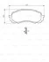 Колодки тормозные дисковые SUBARU Impreza 1,5-1,6 00-07 BOSCH 0986494373 (фото 1)