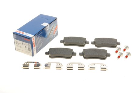 Колодки гальмівні дискові Renault Megane III BOSCH 0986494384