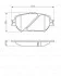 Комплект тормозных колодок из 4 шт. дисков BOSCH 0986494418 (фото 1)