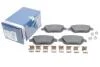 Тормозные колодки дисковые BOSCH 0986494438 (фото 2)
