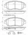 Тормозные колодки, дискові BOSCH 0986494615 (фото 8)