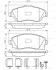 Тормозные колодки, дисковые BOSCH 0986494625 (фото 8)