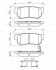 Тормозные колодки дисковые BOSCH 0986494635 (фото 8)
