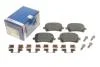 Тормозные колодки задние ACCESSORIES BOSCH 0 986 494 731 (фото 1)