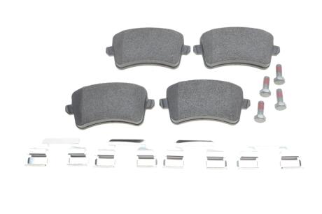 Комплект тормозных накладок, дисковый тормоз BOSCH 0986494733