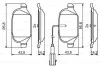 A_Колодки тормозные дисковые FIAT 500/Panda/Panda/Idea \'\'R BOSCH 0986494779 (фото 1)