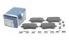 Комплект тормозных колодок из 4 шт. дисков BOSCH 0986494783 (фото 2)