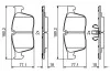 Колодки гальмівні дискові JAGUAR XE \'\'F BOSCH 0986494829 (фото 2)