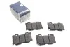 Комплект тормозных колодок из 4 шт. дисков BOSCH 0986494863 (фото 1)