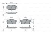 Тормозные колодки дисковые BOSCH 0986494979 (фото 1)