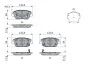 Тормозные колодки дисковые BOSCH 0986494984 (фото 5)