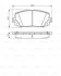 Колодки тормозные дисковые TOYOTA Yaris/Prius \'\'F "06>> PR2 BOSCH 0986495109 (фото 1)