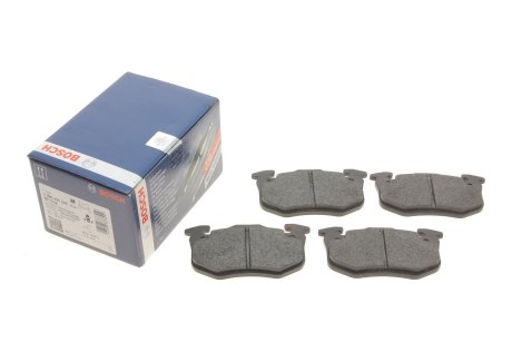 Фото 1 - колодки тормозные дисковые BOSCH 0 986 495 236 Колодки тормозные дисковые BOSCH 0 986 495 236 (фото 1)