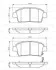 Тормозные колодки дисковые BOSCH 0986495242 (фото 1)