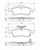 Тормозные колодки задние BOSCH 0 986 495 359 (фото 1)