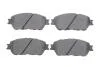 Колодки гальмівні (передні) Toyota Camry/Lexus ES 01-08 (з прижимною пластиною) BOSCH 0986495373 (фото 1)