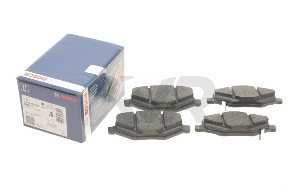 Колодки гальмівні дискові BOSCH 0986495397 (фото 1)