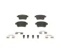 Колодки тормозные дисковые RENAULT Kangoo "R "07>> PR2 BOSCH 0986495418 (фото 1)