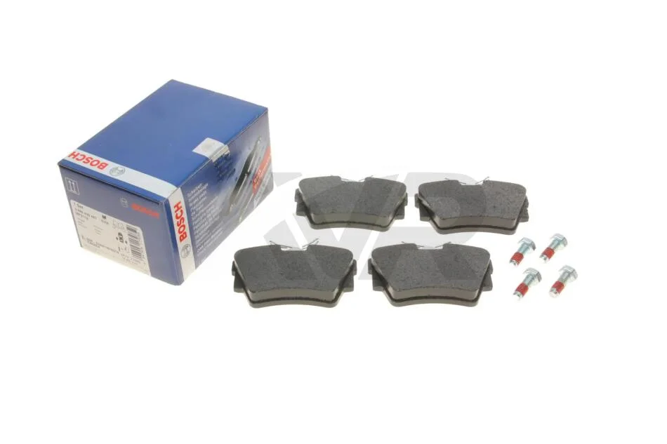 Комплект гальмівних колодок з 4 шт. дисків BOSCH 0986495487 (фото 1)
