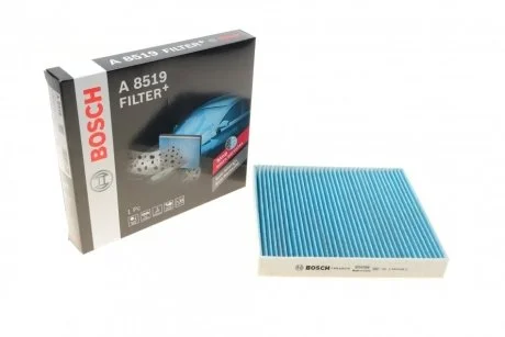 Фільтр салону з активованим вугіллям BOSCH 0 986 628 519